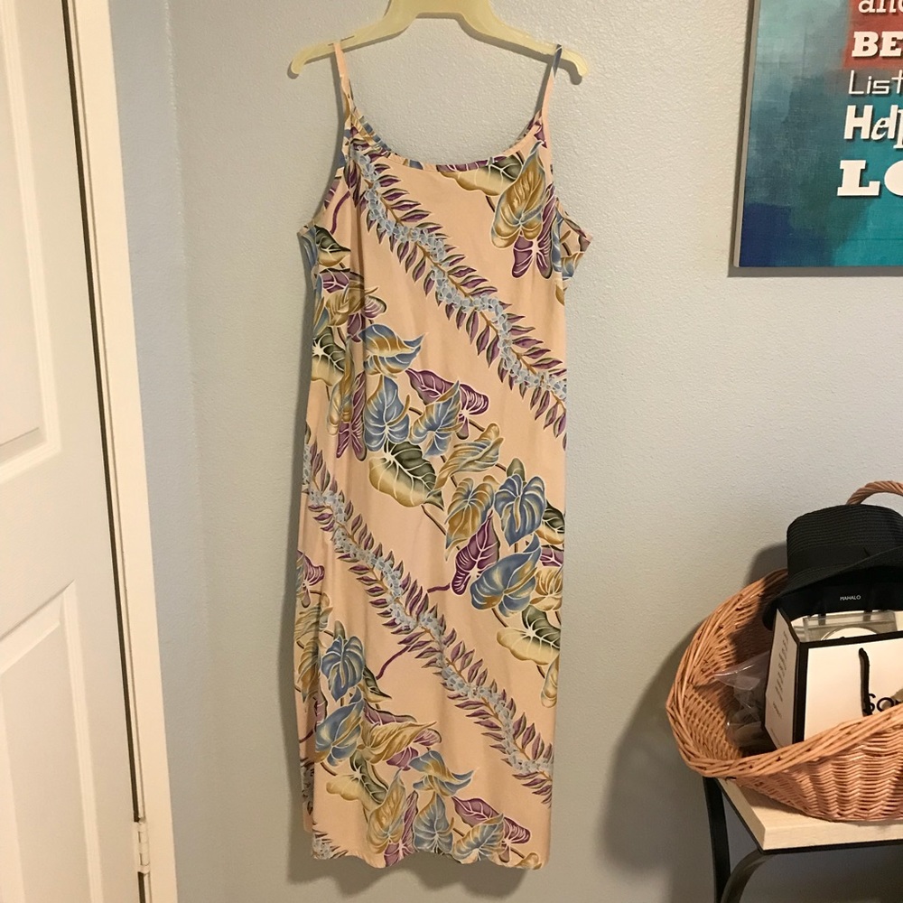 Vintage Aloha wear, floral print Dress